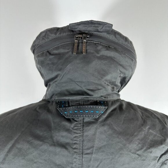 Kuhl Women's Sz XS Projekt Jacket Full Zip Hooded Dynawax Water Resistant Gray - Picture 10 of 14
